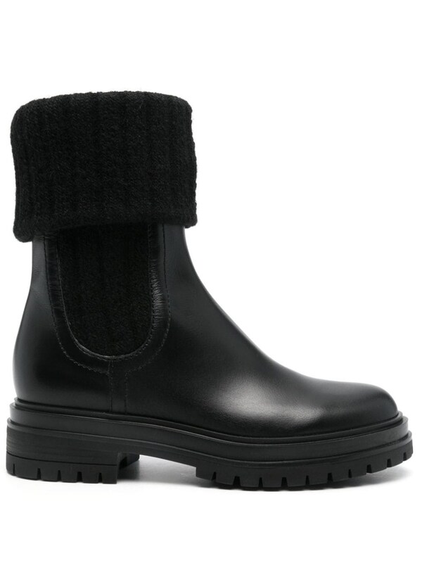  Gianvito Rossi Gianvito Rossi Leather Chelsea Boots 