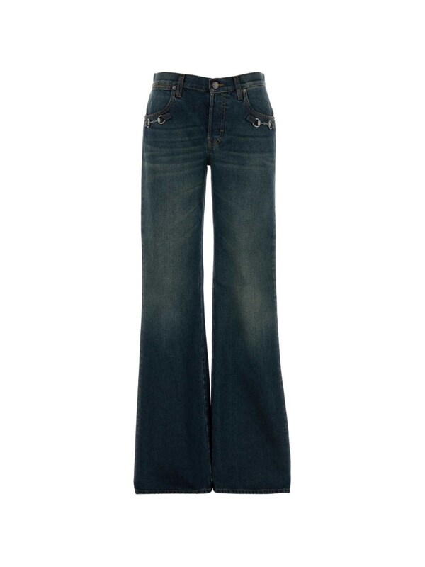  Gucci Gucci Bootcut Denim Jeans 