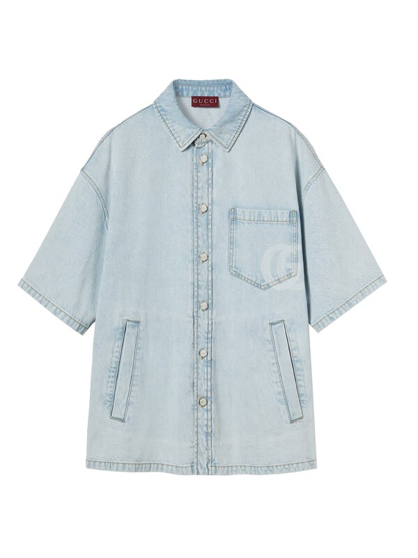  Gucci Gucci Denim Shirt 