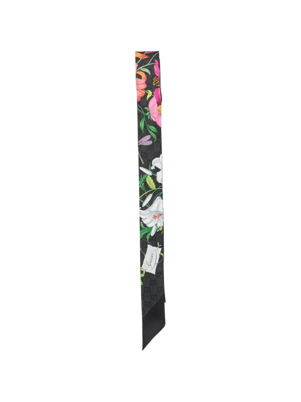  Gucci Gucci Gucci Flora Silk Foulard 