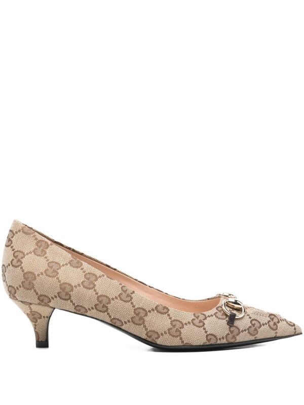  Gucci Gucci Gg Motif Pumps 