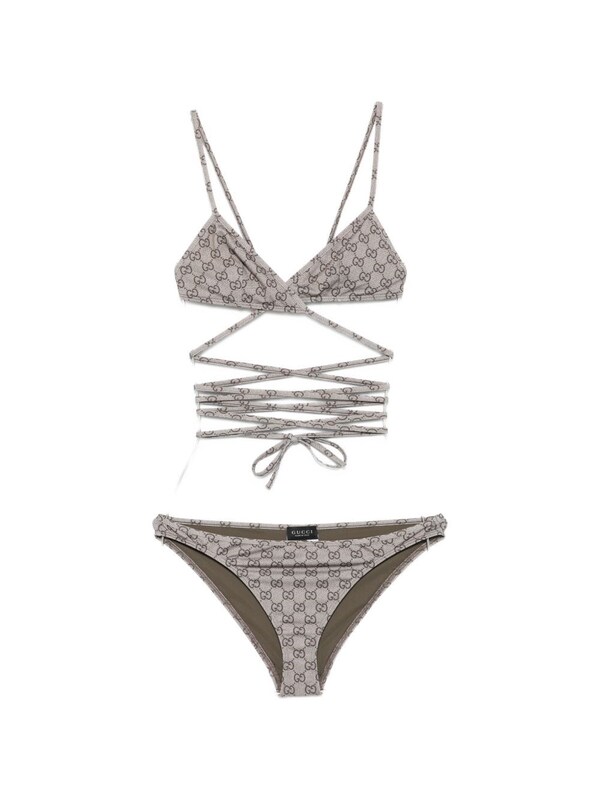  Gucci Gucci Gg Triangle Bikini Set 