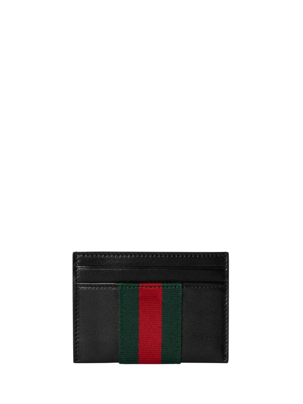 Gucci Gucci Web Trademark Coin Purse 