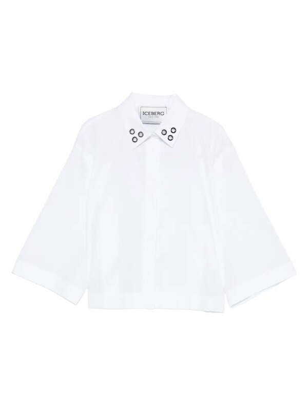  Iceberg Iceberg T-shirt With Eyelets 