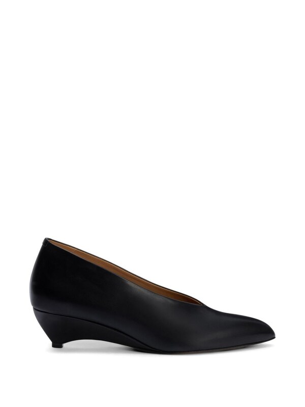  Jil Sander Jil Sander Arc Leather Pumps 