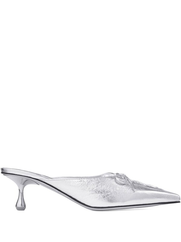  Jimmy Choo Jimmy Choo Scarlett 50 Leather Mules 
