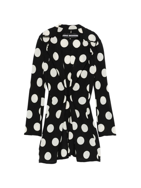  Junya Watanabe Junya Watanabe Dotted Single-breasted Jacket 