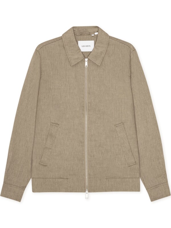  Les Deux Les Deux Como Coach Slub Jacket 