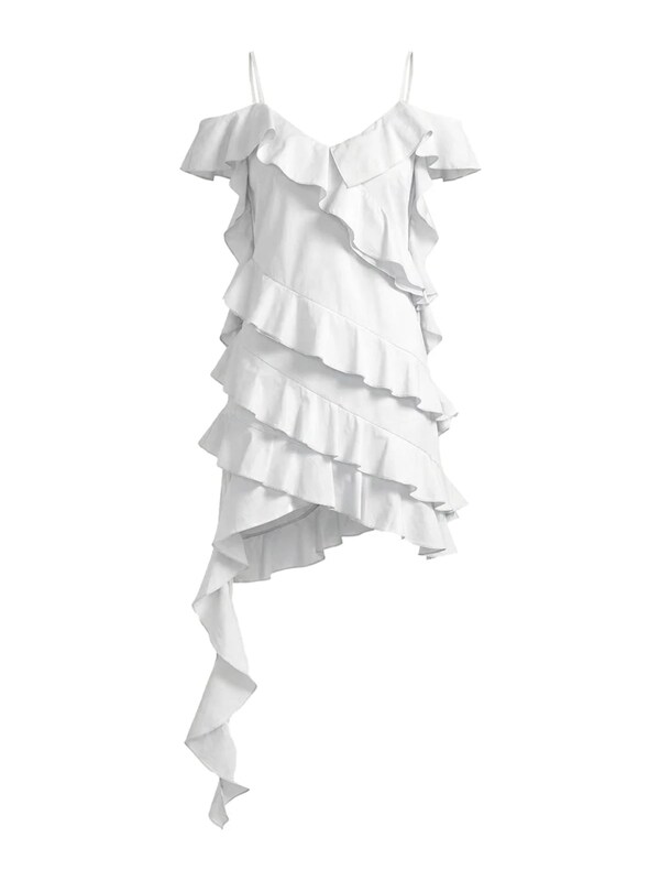  Les Filles D'eva Les Filles D'eva Dress With Flounces 