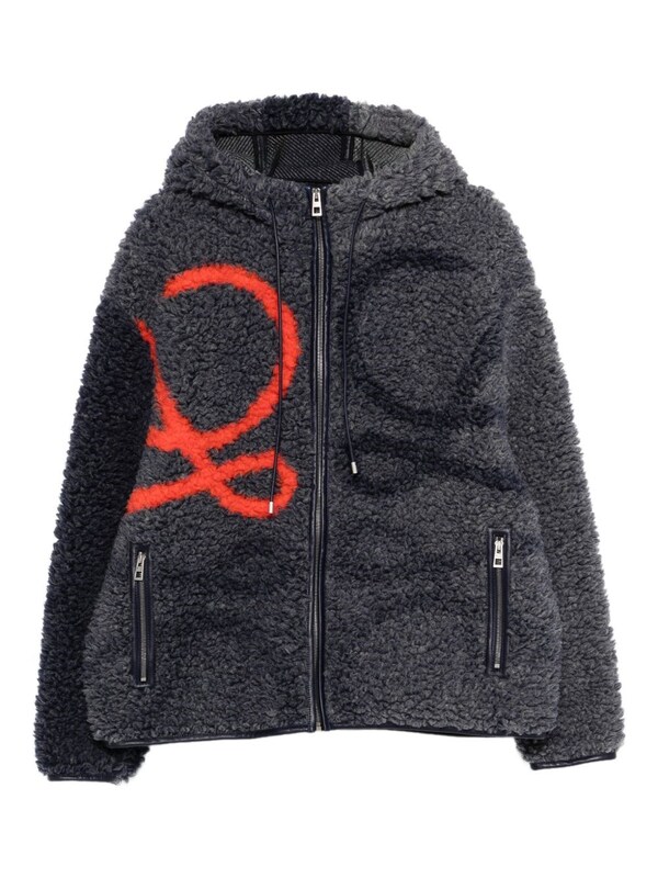  Loewe Loewe Anagram Wool Blend Jacket 