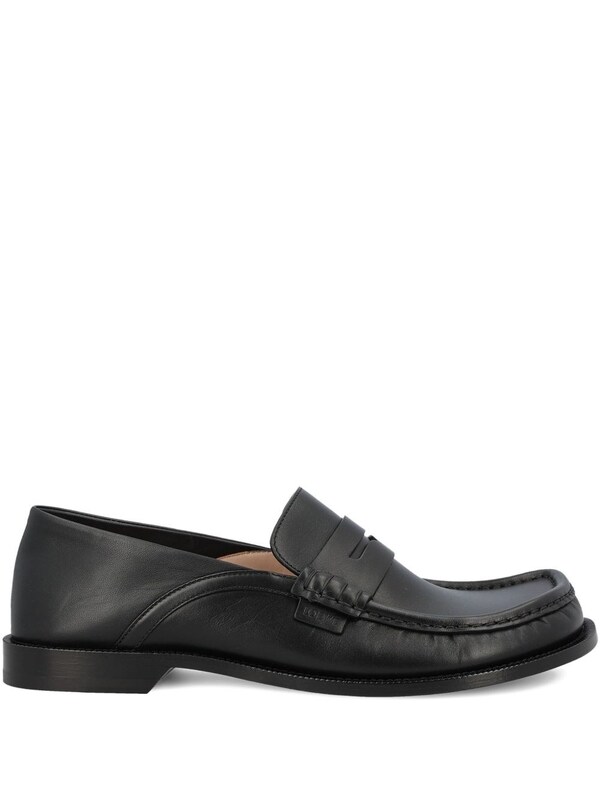  Loewe Loewe Campo Leather Loafers 