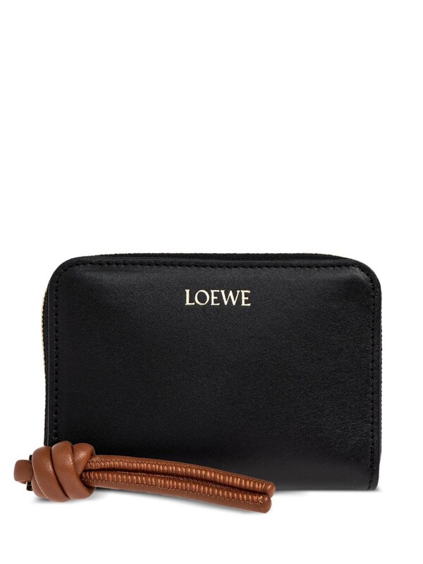  Loewe Loewe Knot Leather Coin Purse 