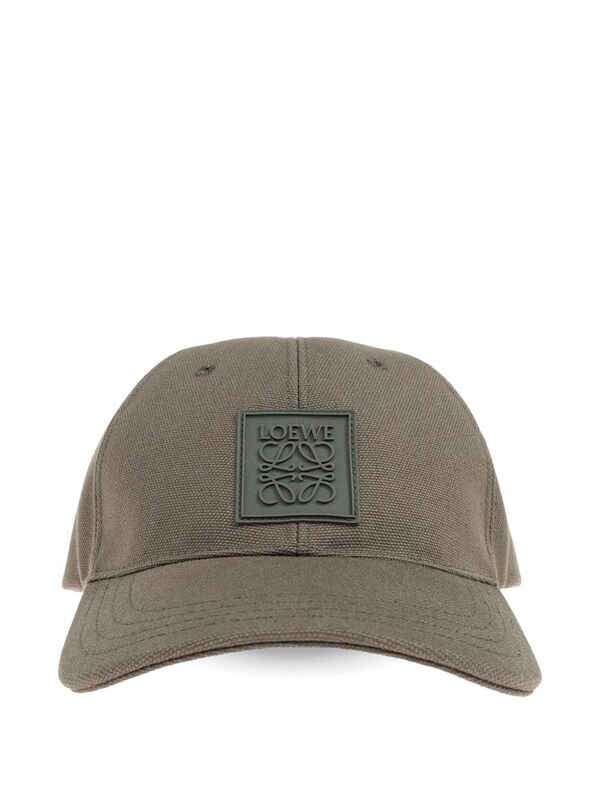  Loewe Loewe Logo Canvas Baseball Cap 