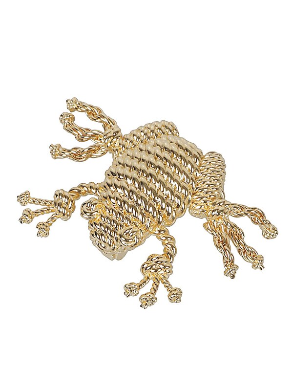  Loewe Loewe Metal Frog Brooch 