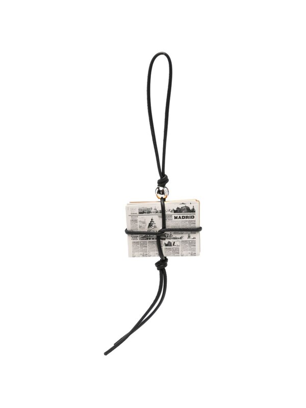  Loewe Loewe Newspaper Leather Charm 
