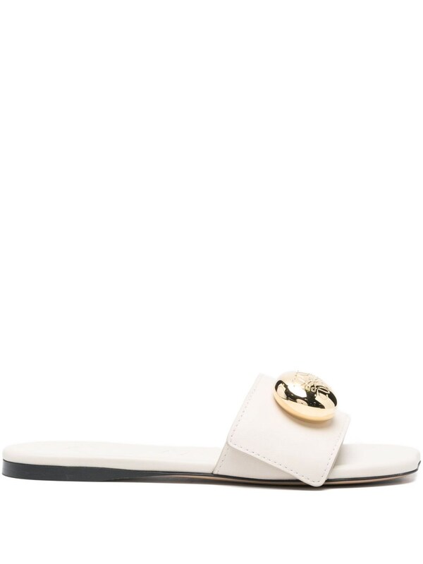 Loewe Loewe Pebble Leather Slides 