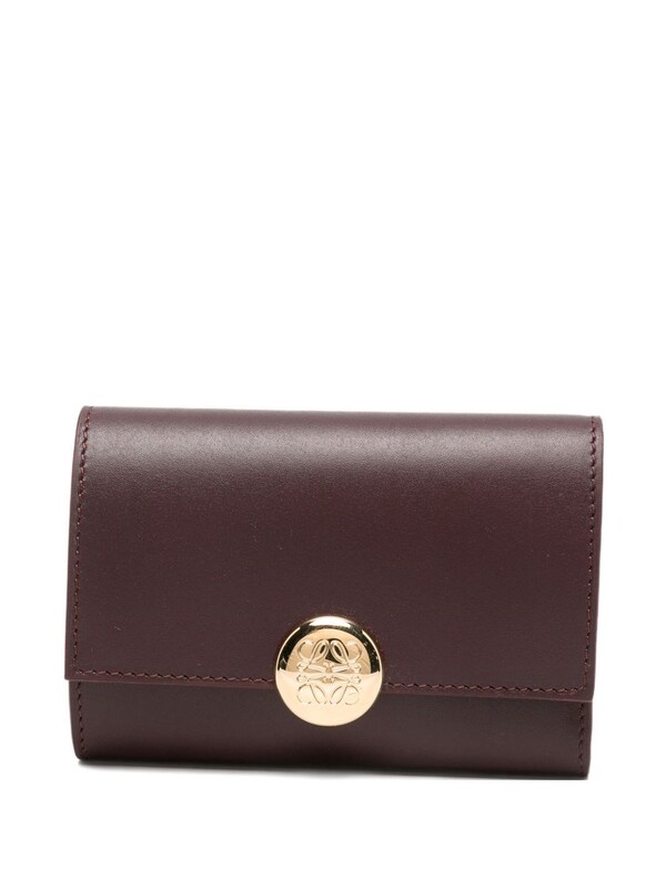  Loewe Loewe Pebble Small Leather Wallet 