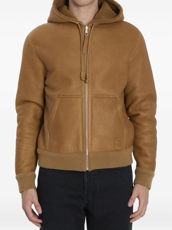  Loewe Loewe Shearling Leather Jacket 
