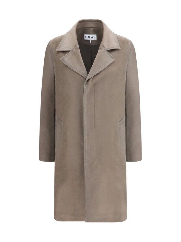  Loewe Loewe Single Breasted Trench Coat 