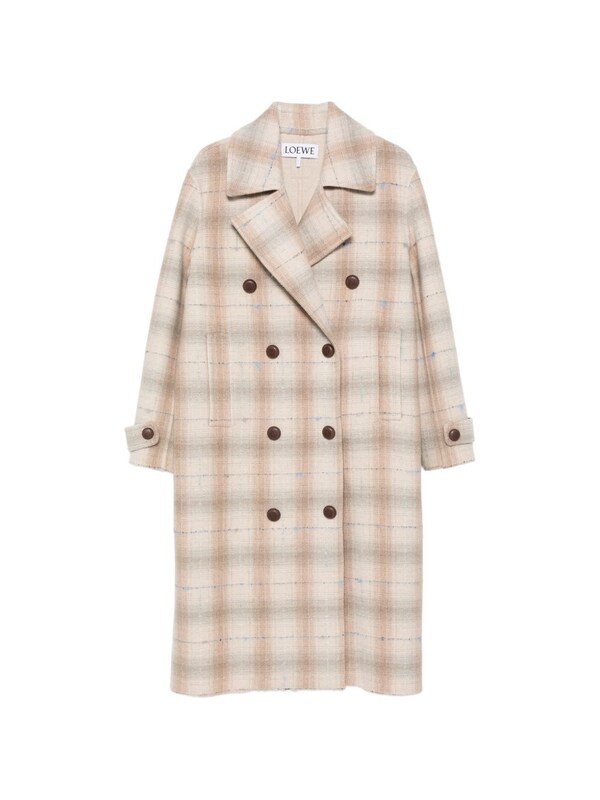  Loewe Loewe Wool And Cashmere Double-breasted Coat 