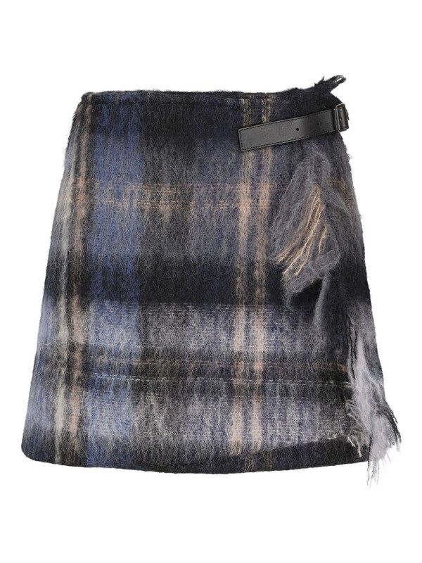  Loewe Loewe Wool Blend Mini Skirt 