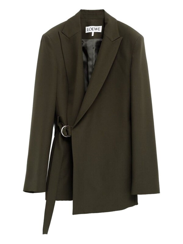  Loewe Loewe Wool Draped Blazer Jacket 