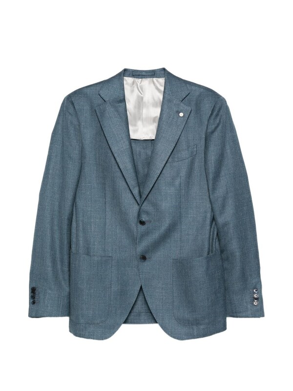  Luigi Bianchi Luigi Bianchi Wool, Silk And Linen Jacket 