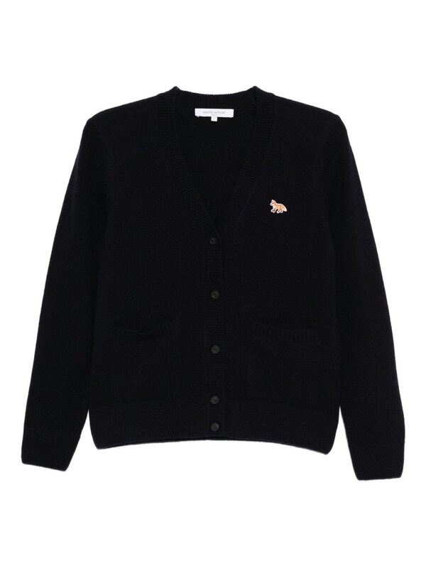  Maison Kitsune' Maison Kitsune' Baby Fox Wool Cardigan 