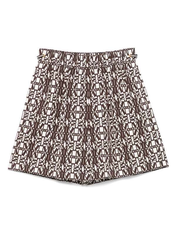  Max Mara Max Mara Printed Cotton Shorts 