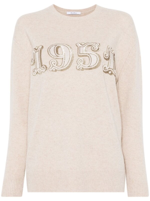  Max Mara Max Mara Wool And Cashmere Blend Sweater 
