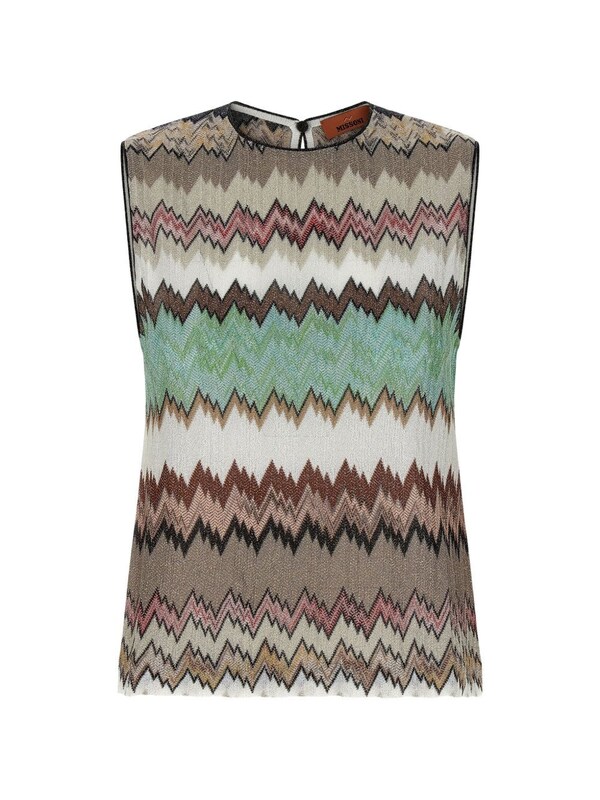  Missoni Missoni Zig Zag Tank Top 