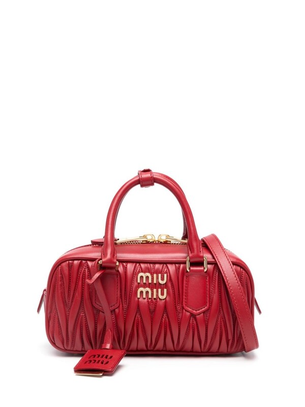  Miu Miu Miu Miu Arcadie Regular Leather Handbag 