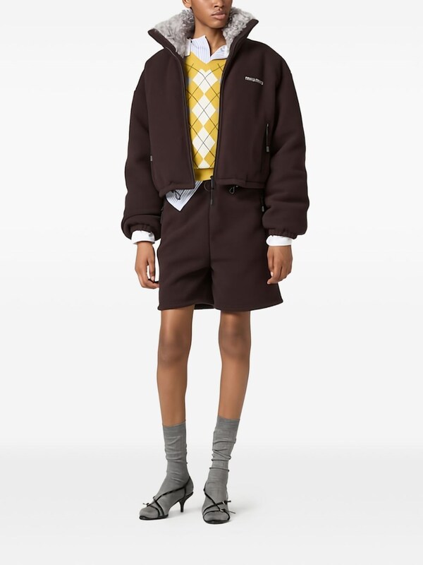  Miu Miu Miu Miu Fleece Down Jacket 