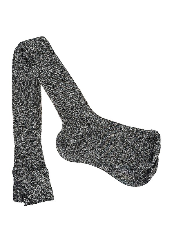  Miu Miu Miu Miu Lamé Socks 