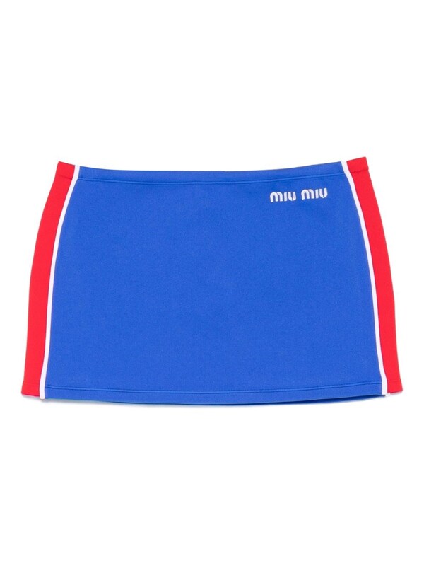  Miu Miu Miu Miu Nylon Mini Skirt 