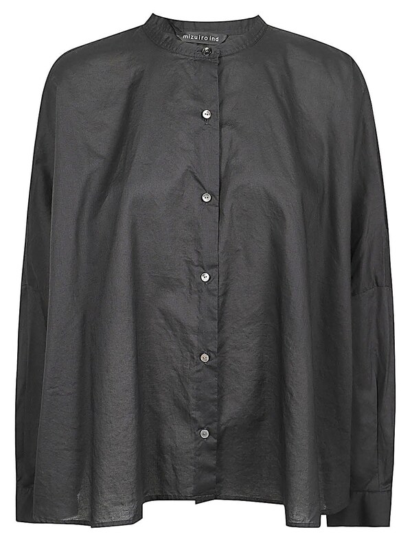  Mizuiro Mizuiro Embroidered Cotton Shirt 