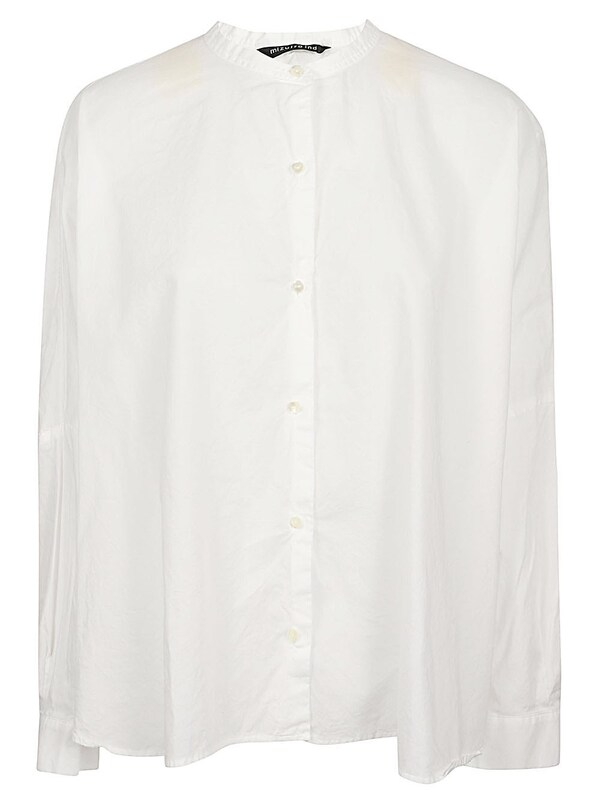  Mizuiro Mizuiro Embroidered Cotton Shirt 