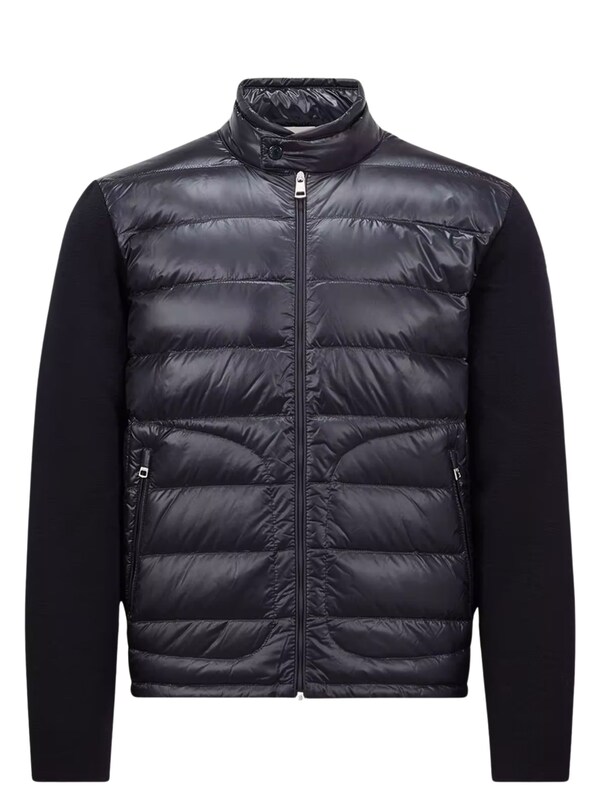  Moncler Moncler Padded Wool Cardigan With Zip 