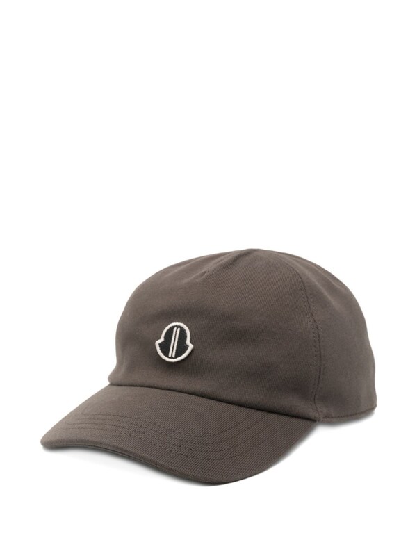  Moncler + Rick Owens Moncler + Rick Owens Logo Baseball Cap 