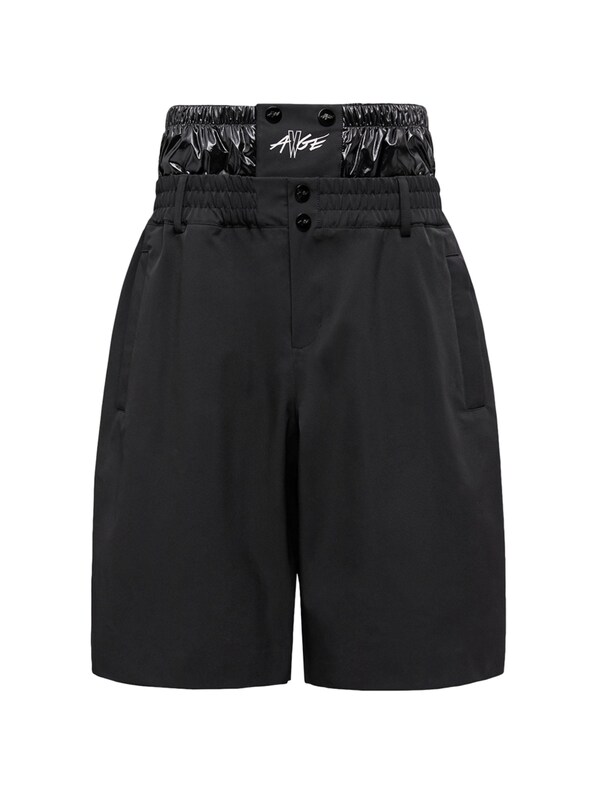  Moncler X Asap Rocky Moncler X Asap Rocky Hight Waist Shorts With Logo 