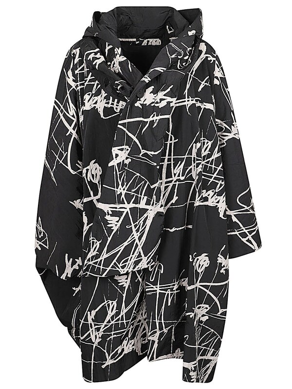  Moyuru Moyuru Printed Blouson Jacket 