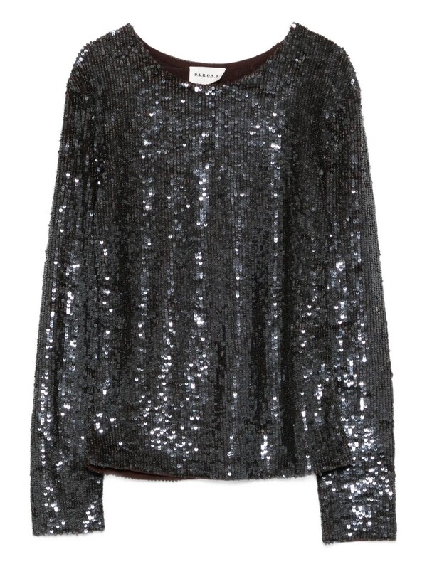  Parosh Parosh Sequined Top 
