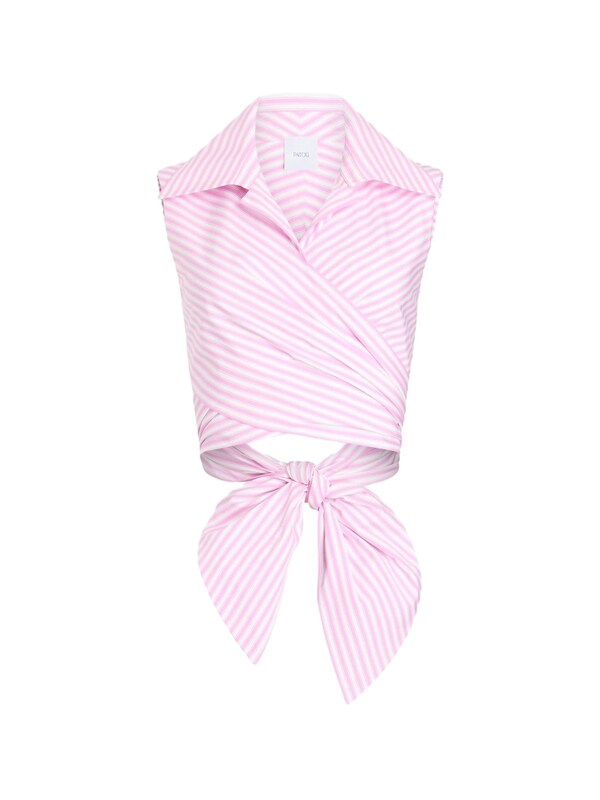  Patou Patou Striped Sleeveless Top 