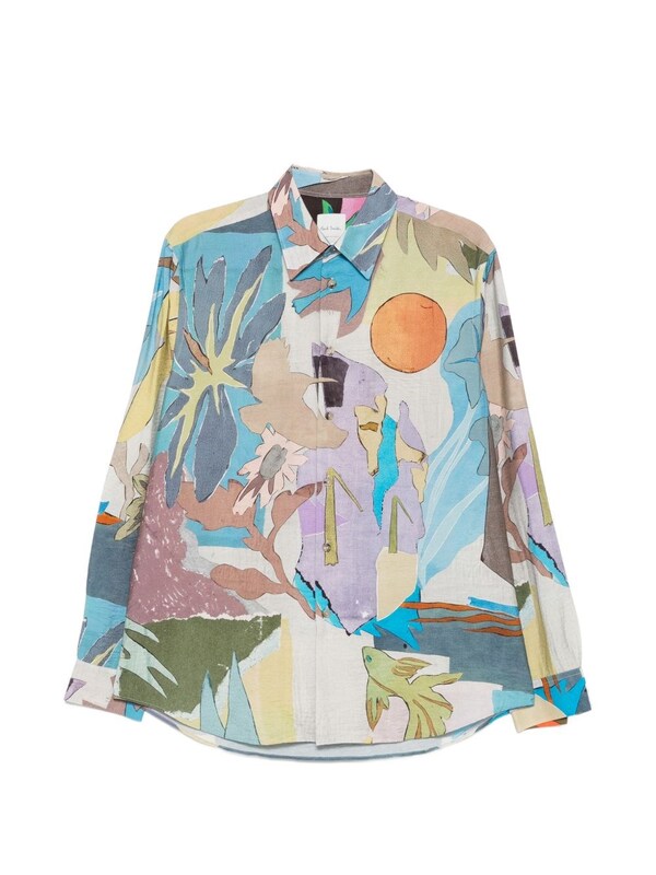  Paul Smith Paul Smith Printed Shirt 