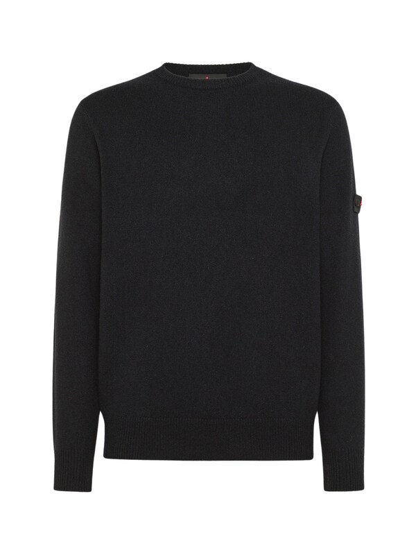  Peuterey Peuterey Yak Wool Blend Sweater With Logo 