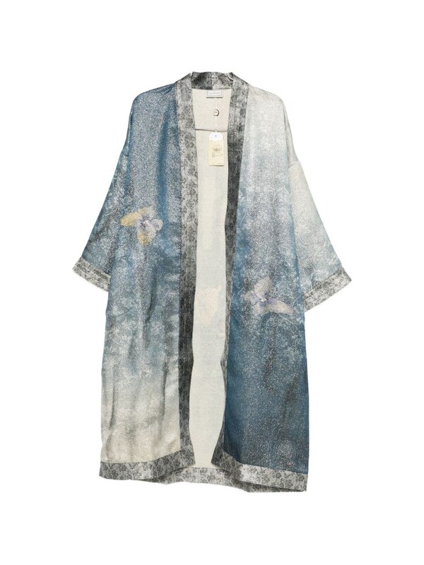  Pierre Louis Mascia Pierre Louis Mascia Printed Kimono Jacket 