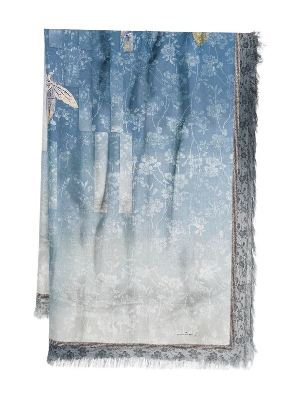  Pierre Louis Mascia Pierre Louis Mascia Printed Silk Scarf 