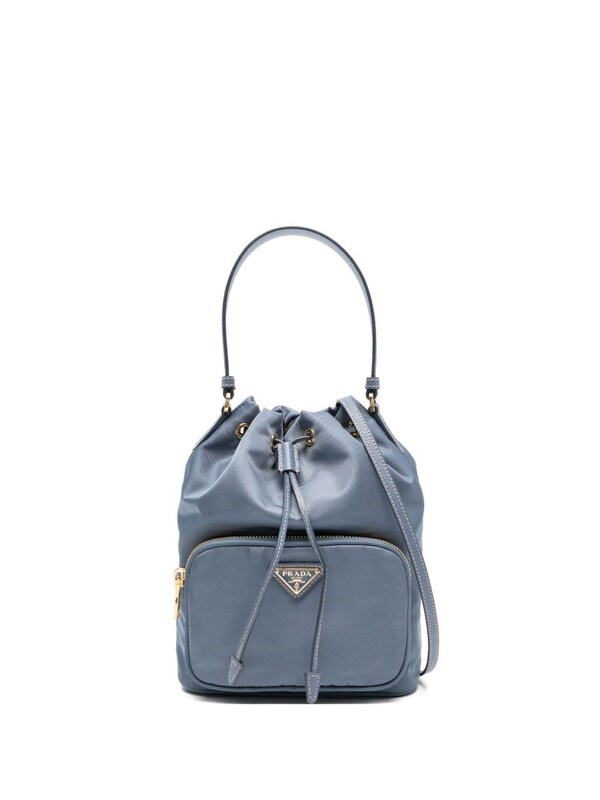  Prada Prada Prada Duet Re-nylon Bucket Bag 