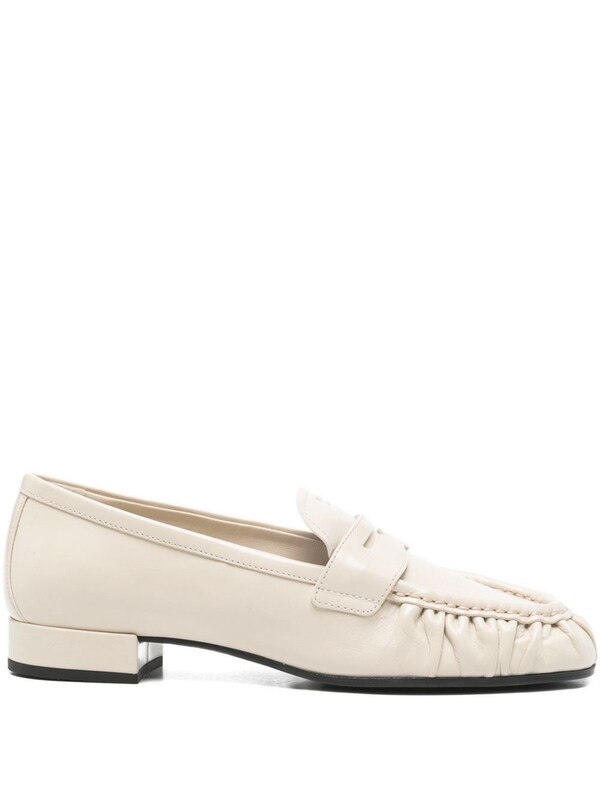  Prada Prada Leather Loafers 