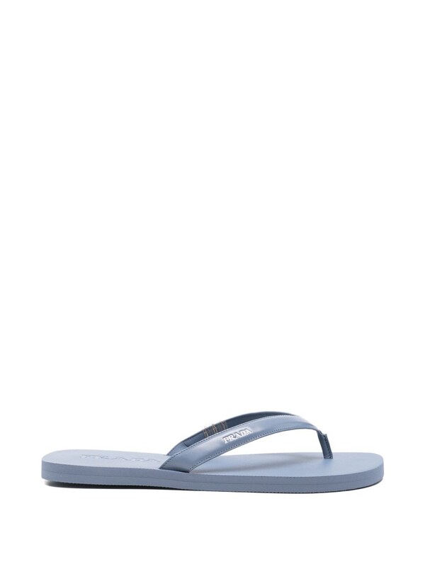  Prada Prada Leather Thong Sandals 